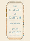 Cover image for The Lost Art of Scripture